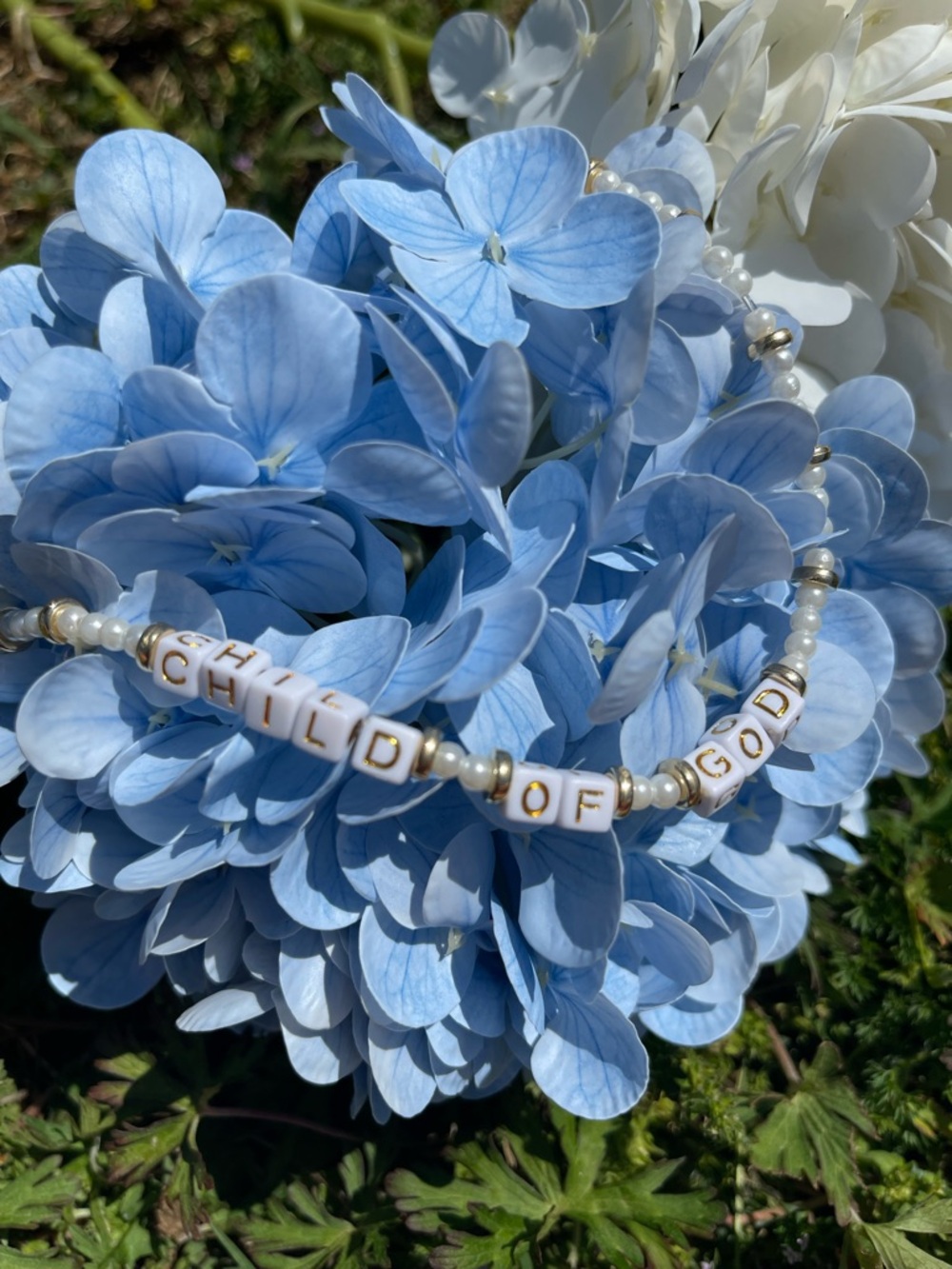 Child of God Pearl Beaded Necklace